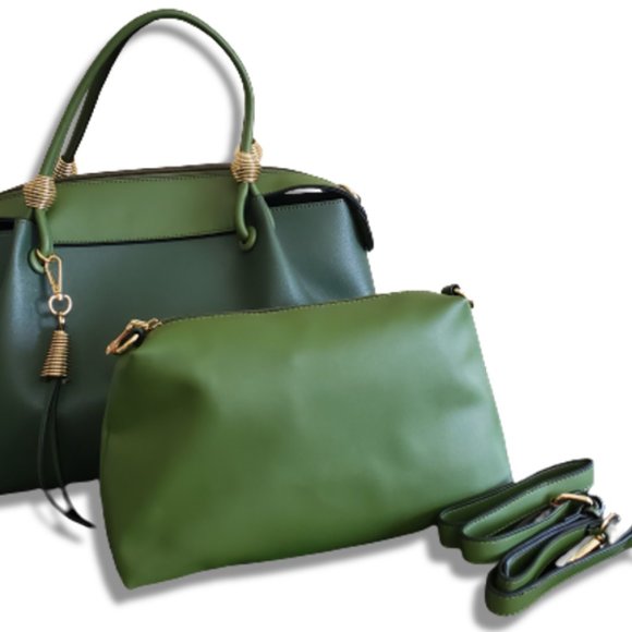 INZI LARGE TOTE BROWN HANDBAG - Picture 9 of 9